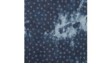 Chambray Tie Dye Print - Denim