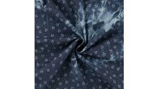 Chambray Tie Dye Print - Denim