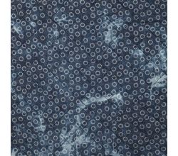Chambray Tie Dye Print Quilt, Denim