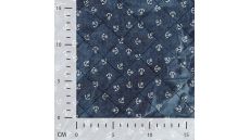 Chambray Tie Die Print Quilt - Denim