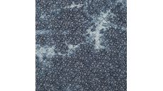 Chambray Tie Dye Print Quilt - Denim