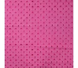 Linen Melange Emb Lorenzo, Fuchsia