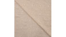 Viscose Linen Lilian Emb 1 - Sand