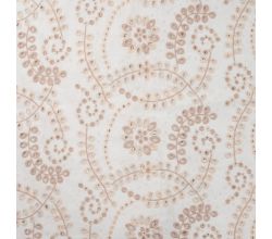 Cotton Multi Embroidery Lexy, Sand Multicolor
