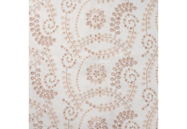 Cotton Multi Embroidery Lexy - Sand Multicolor