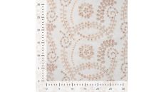 Cotton Multi Embroidery Lexy - Sand Multicolor