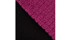 Fur-Suede Floris - Cyclam/Black