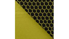 Jersey Quilt Friso - Lime Black