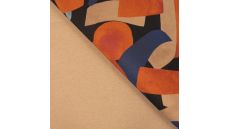 Glasgow Digi Print - Abstract, Cognac