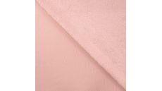 Fake Fur With Foil - Old Pink