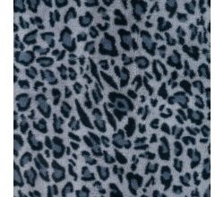 Fake Fur Leopard, Denim