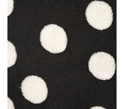 Fur With Dots, Black