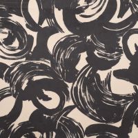 Scuba Suede Brush Circles - Sand