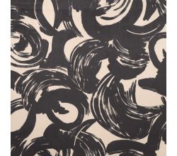 Scuba Suede Brush Circles, Sand