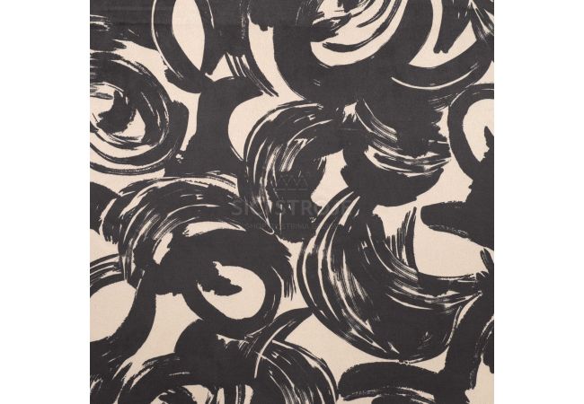 Scuba Suede Brush Circles - Sand