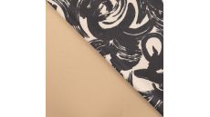 Scuba Suede Brush Circles - Sand