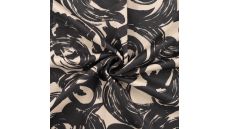 Scuba Suede Brush Circles - Sand