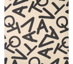 Scuba Suede Alphabet, Letters, Sand