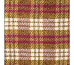 Woollen Check Kirstie, Lime