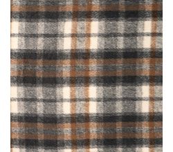 Wool Poly Check Keila, Sand