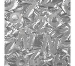 Quiltted Alpabeth, Silver Grey