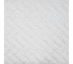 Diagonal Quilt Karly, White