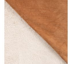 Washed Corduroy Bonded, Stone