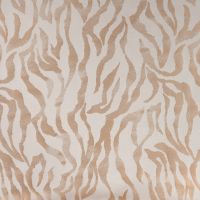 Scuba Suede Foil Print - Zebra, Sand