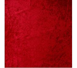 Velour De Pannes Uni, Red