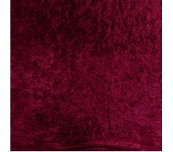 Velour De Pannes Uni, Aubergine