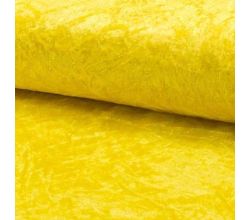Velour De Pannes Uni, Yellow