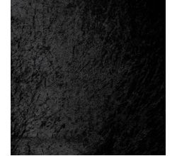 Velour De Pannes Uni, Black