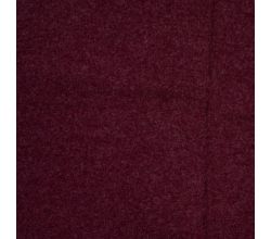 100% Wool Boiled, Bordeaux Melange