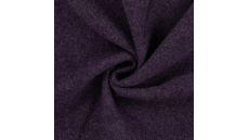 100% Wool Boiled - Purple Melange