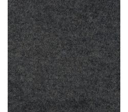 100% Wool Boiled, Mid Grey Melange