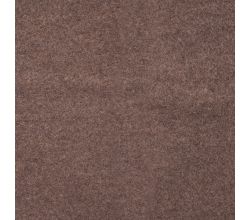 100% Wool Boiled, Dark Brown Melange