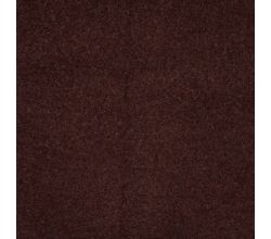 100% Wool Boiled, Dark Brown
