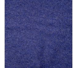 100% Wool Boiled, Navy Melange