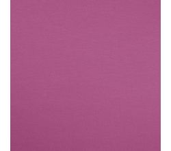 Jednobarevný bavlněný úplet s elastanem - violet