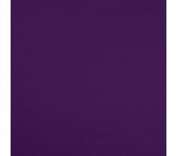 Jednobarevný bavlněný úplet s elastanem - purple