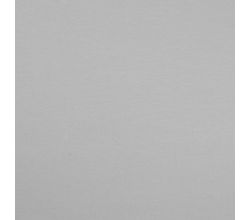 Jednobarevný bavlněný úplet s elastanem - silver grey