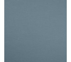 Jednobarevný bavlněný úplet s elastanem - dusty blue