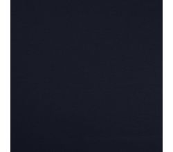 Jednobarevný bavlněný úplet s elastanem - navy