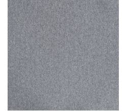 1/1 Rib Cuff, Mid Grey Melange