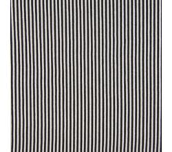 1/1 Rib Stripe, Black/White 3 mm