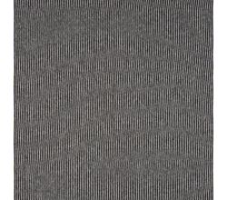 1/1 Rib Stripe, Black/White 2 mm