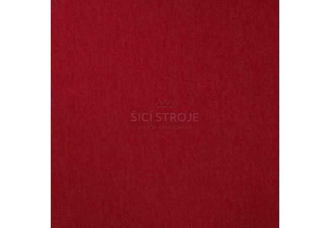 Cotton Poly Denim - Red