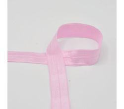 Lemovací elastický proužek, 20 mm - baby růžová