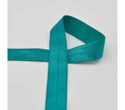 Lemovací elastický proužek, 20 mm - smaragdová