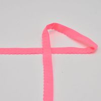Pruženka lemovací ozdobná, 20 mm - neonově růžová